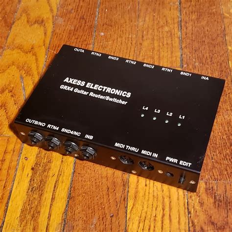 axess electronics effects pedal online|Axess Electronics GRX4 Midi Effects Switcher .